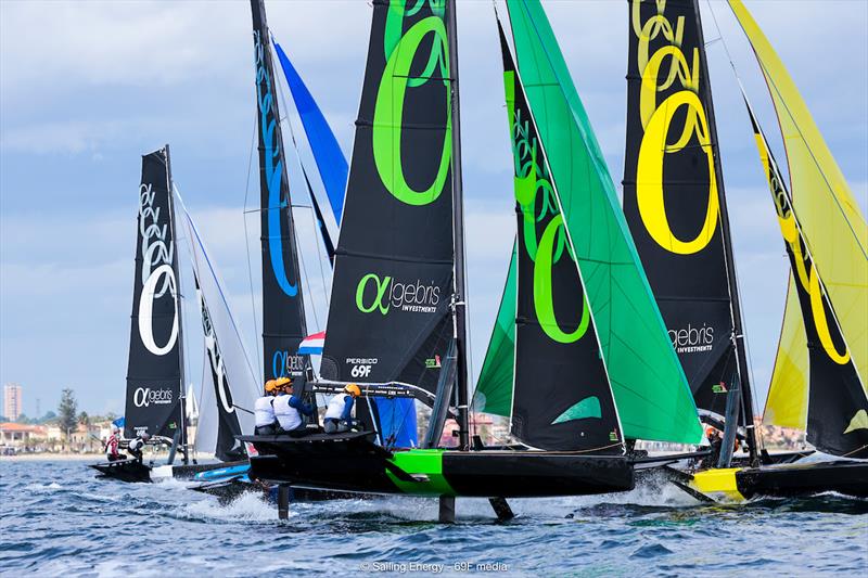 Youth Foiling Gold Cup Grand Final at Cagliari - Day 2 photo copyright 69F Media / Sailing Energy taken at  and featuring the Persico 69F class