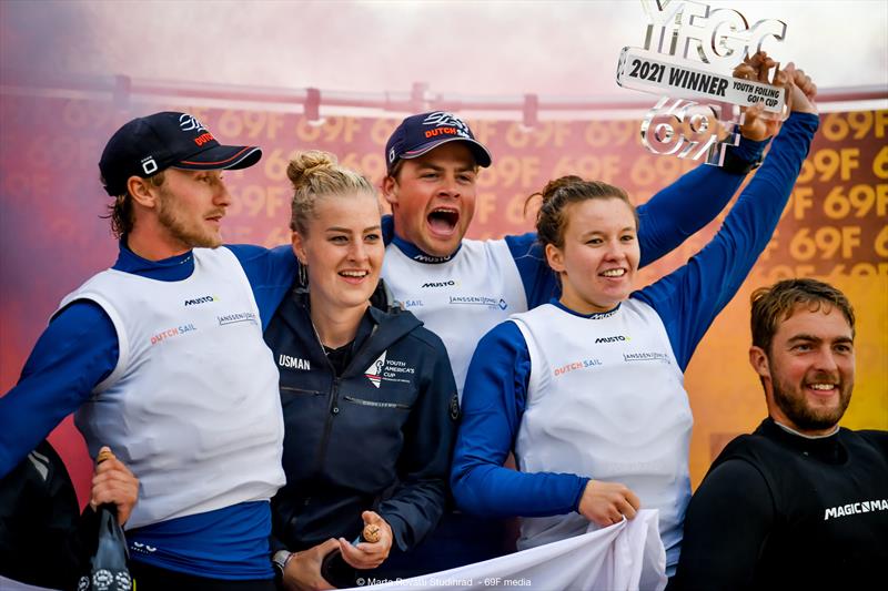 Youth Foiling Gold Cup Grand Final at Cagliari - Final Day - photo © 69F Media / Sailing Energy