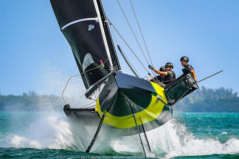 Miami Yacht Club team lead opening day of 69F racing at Bacardi Cup Invitational Regatta photo copyright Martina Orsini taken at Coral Reef Yacht Club and featuring the Persico 69F class