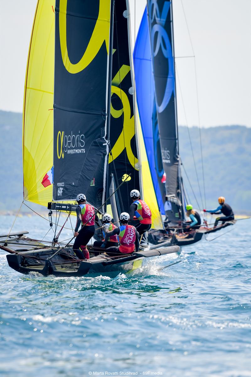 2022 69F Youth Foiling Gold Cup Act 2 - Day 5 photo copyright Marta Rovatti Studihrad taken at  and featuring the Persico 69F class