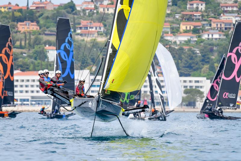 2022 69F Youth Foiling Gold Cup Act 2 - Day 5 - photo © Marta Rovatti Studihrad