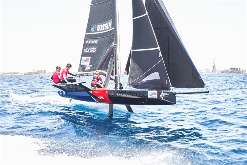 Foiling sailing comes to Jeddah photo copyright Martina Orsini taken at Jeddah Yacht Club and featuring the Persico 69F class