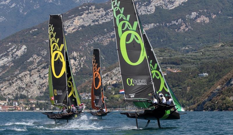 69F Youth Foiling Gold Cup photo copyright Elena Giolai taken at Circolo Vela Torbole and featuring the Persico 69F class