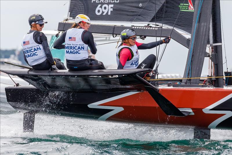 69F selected as the training platform for the American Magic Youth and women program - photo © 69F Sailing