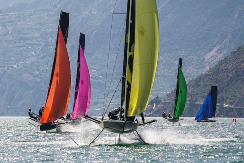 Youth Foiling Gold Cup Torbole - photo © Kevin Rio