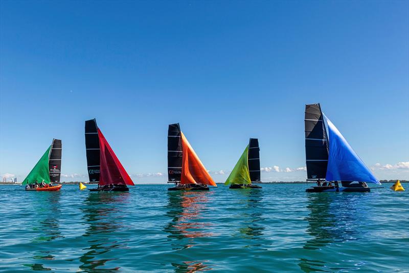 Youth Foiling Gold Cup 2023 photo copyright Alejandro Cruz taken at  and featuring the Persico 69F class