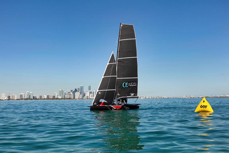 Youth Foiling Gold Cup 2023 photo copyright Alejandro Cruz taken at  and featuring the Persico 69F class