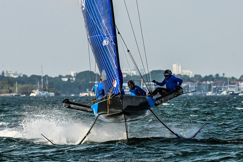 An all-win scorecard continues for ‘Flying Nika 47' in the 69F fleet - 2023 Bacardi Cup Invitational Regatta - photo © Martina Orsini