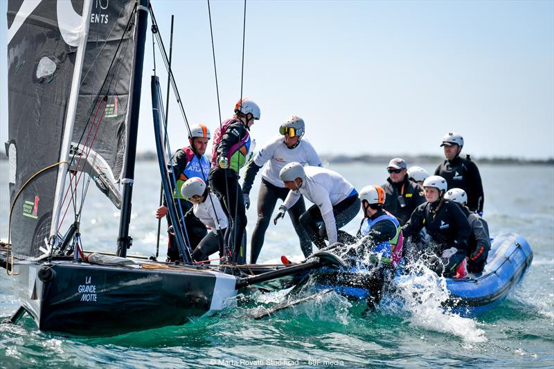 Youth Foiling Gold Cup Act 2 in La Grande-Motte, France - Day 5 photo copyright Marta Rovatti Studihrad / 69F Media taken at  and featuring the Persico 69F class