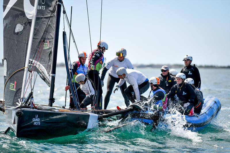 Youth Foiling Gold Cup Act 2 in La Grande-Motte, France - Day 5 - photo © Marta Rovatti Studihrad / 69F Media