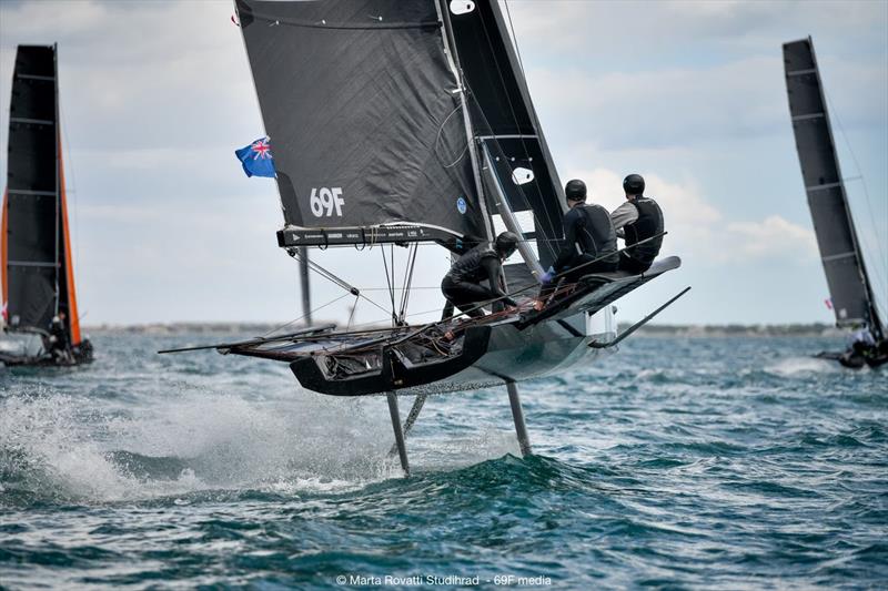 Youth Foiling Gold Cup Act 2 in La Grande-Motte, France photo copyright Marta Rovatti Studihrad / 69F Media taken at  and featuring the Persico 69F class