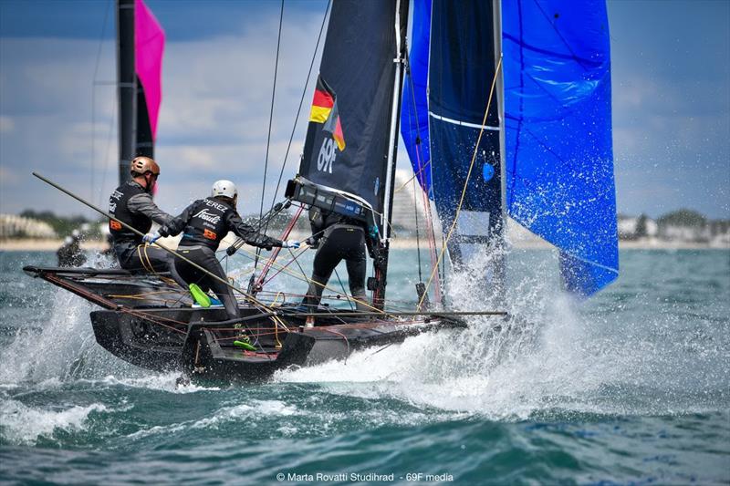 Youth Foiling Gold Cup Act 2 in La Grande-Motte, France - photo © Marta Rovatti Studihrad / 69F Media