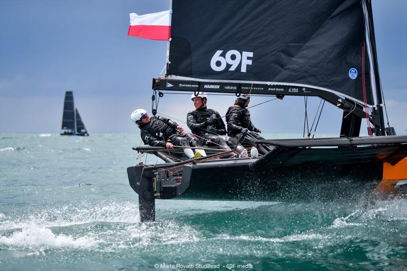 Youth Foiling Gold Cup Act 2 in La Grande-Motte, France photo copyright Marta Rovatti Studihrad / 69F Media taken at  and featuring the Persico 69F class