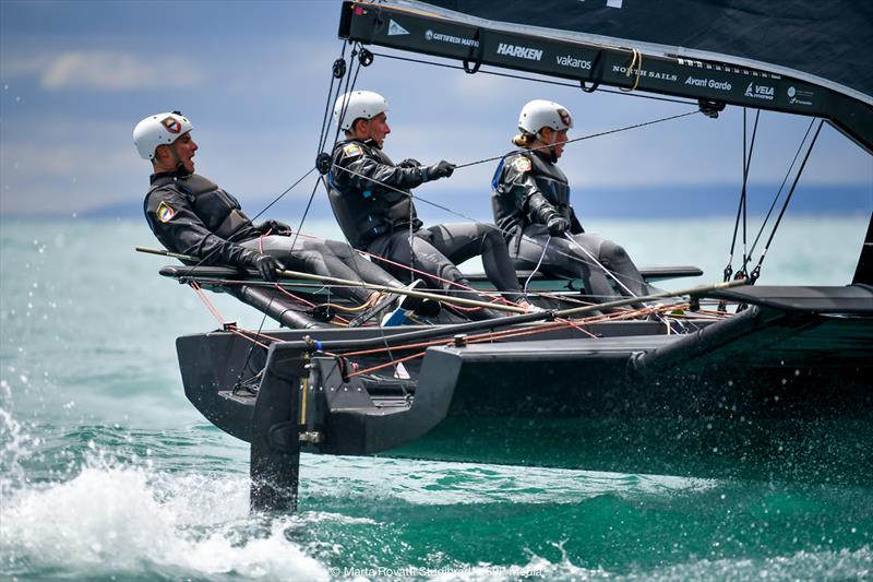 Youth Foiling Gold Cup Act 2 in La Grande-Motte, France photo copyright Marta Rovatti Studihrad / 69F Media taken at  and featuring the Persico 69F class