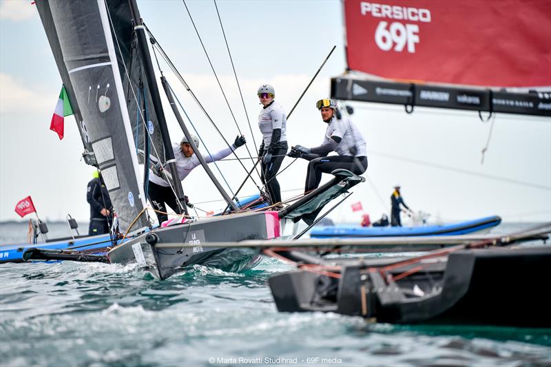 Youth Foiling Gold Cup Act 2 in La Grande-Motte, France photo copyright Marta Rovatti Studihrad / 69F Media taken at  and featuring the Persico 69F class