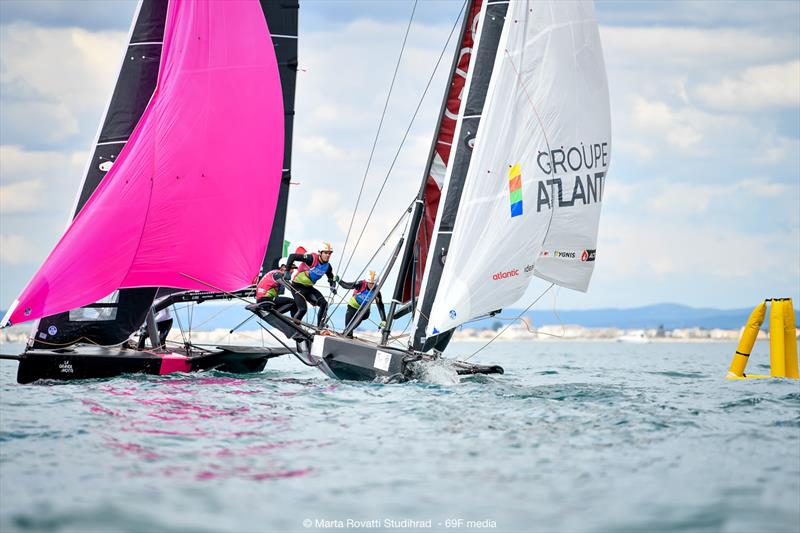 Youth Foiling Gold Cup Act 2 in La Grande-Motte, France photo copyright Marta Rovatti Studihrad / 69F Media taken at  and featuring the Persico 69F class