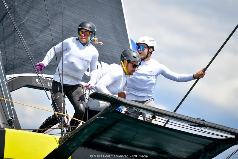 Youth Foiling Gold Cup Act 2 in La Grande-Motte, France photo copyright Marta Rovatti Studihrad / 69F Media taken at  and featuring the Persico 69F class