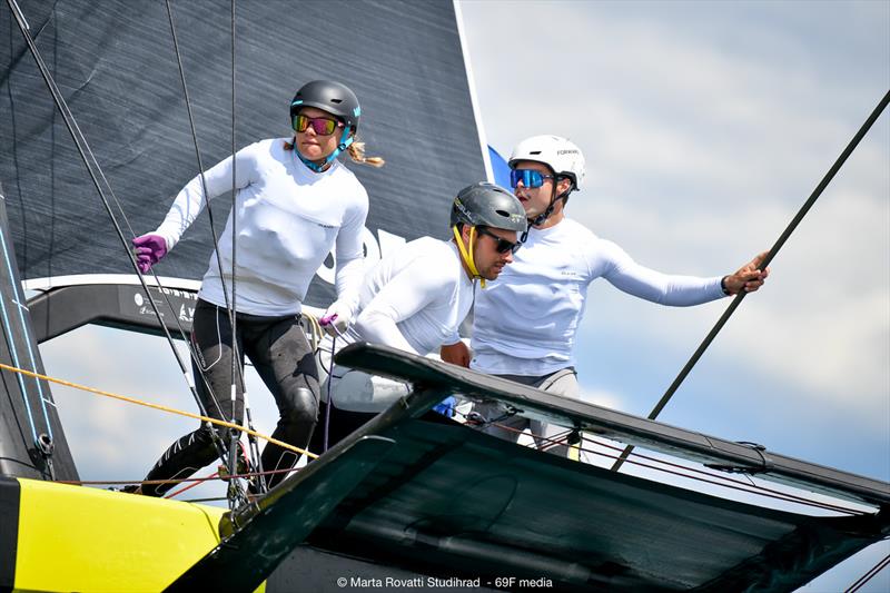 Youth Foiling Gold Cup Act 2 in La Grande-Motte, France - photo © Marta Rovatti Studihrad / 69F Media