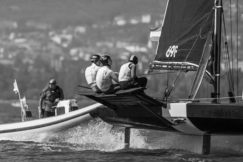 69F Youth Foiling Gold Cup Act 4 Day 1 - photo © 69F Sailing