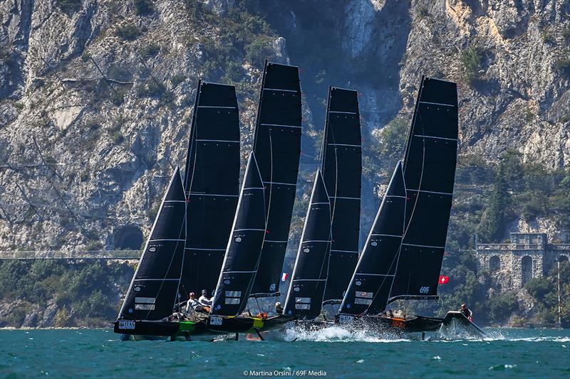 69F Youth Foiling Gold Cup Act 4 photo copyright Martina Orsini / 69 F Media taken at  and featuring the Persico 69F class