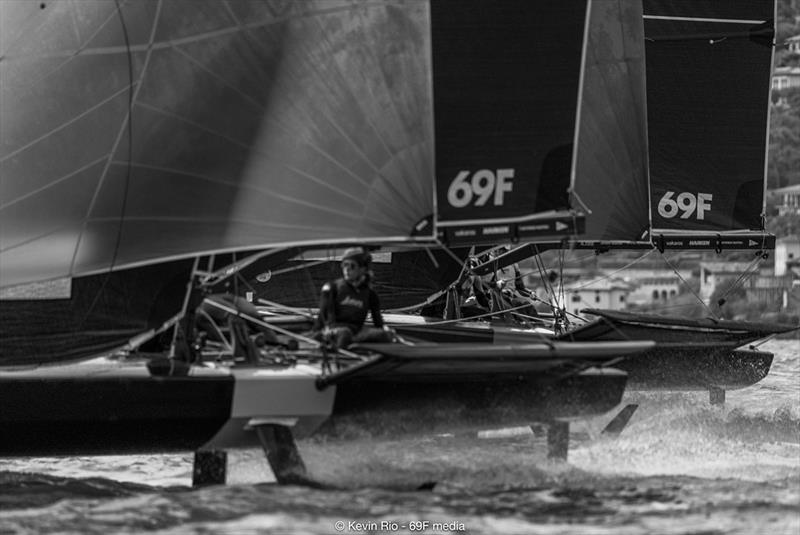69F Women Foiling Gold Cup - photo © Kevin Rio