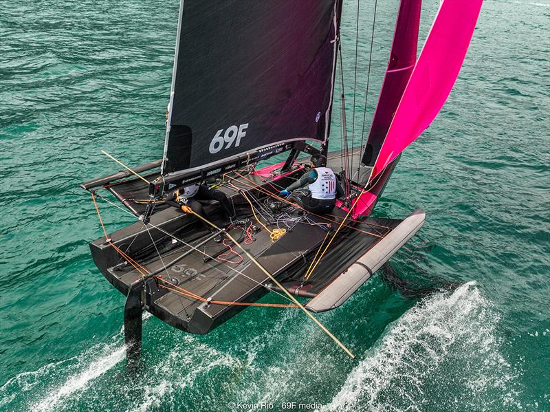 69F Women Foiling Gold Cup photo copyright Kevin Rio taken at  and featuring the Persico 69F class