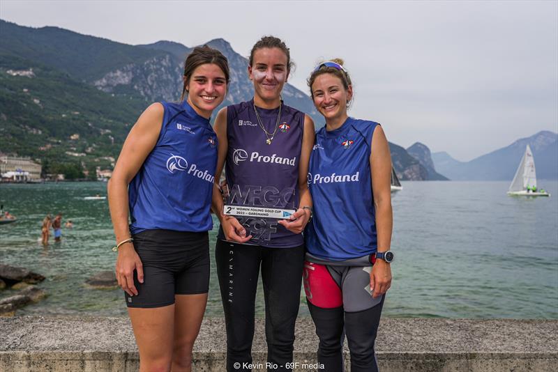 69F Women Foiling Gold Cup in Gargnano, Lake Garda photo copyright Kevin Rio / 69F Media taken at  and featuring the Persico 69F class