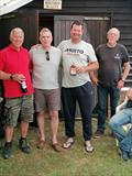 Creeksea SC Phantom Open (l-r) Roger Smith, Terry John, Bill Taylor with Creeksea Commodore, Graham Dale-Jones © David Chick, Shaun, Graham-Dale Jones, Chris Roberts