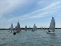 1433 leads the fleet during the Phantom Eastern Series Opener at Stone Sailing Club &copy; Stone Sailing Club