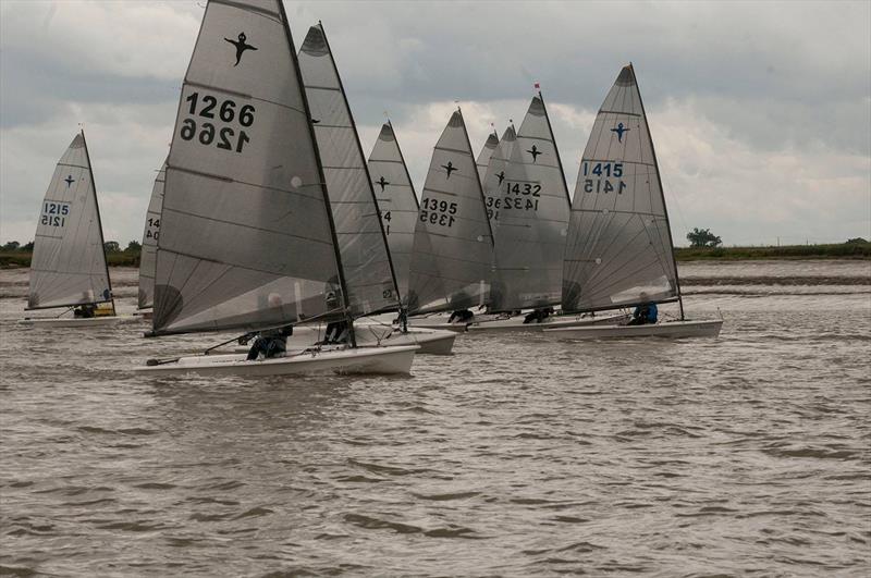 Phantom Eastern Series at Creeksea photo copyright Alan Shrimplin taken at Creeksea Sailing Club and featuring the Phantom class