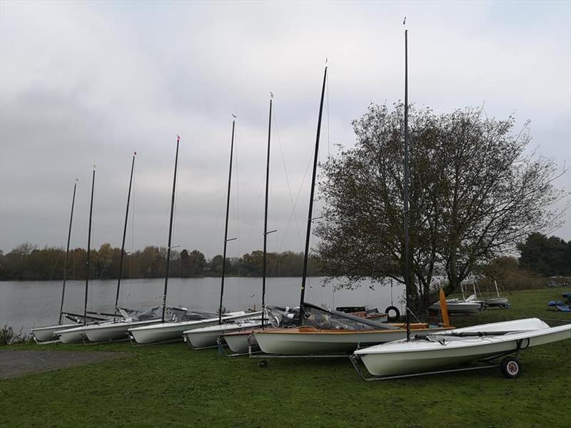 Phantom fleet at Ardleigh photo copyright Phil Longley & Matt House taken at Ardleigh Sailing Club and featuring the Phantom class