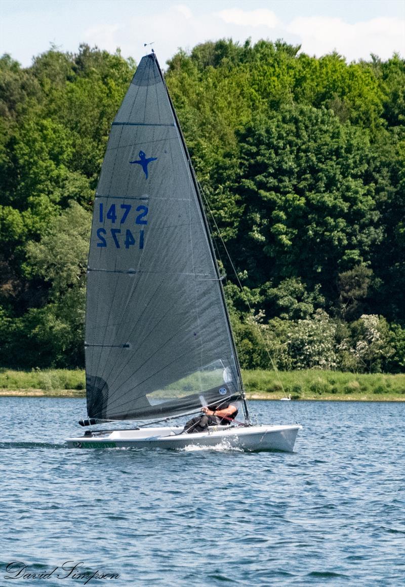 P&B Phantom Inlands at Northampton photo copyright David Simpson taken at Northampton Sailing Club and featuring the Phantom class