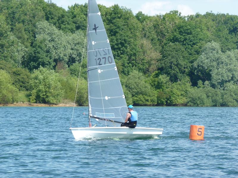 Charlie Chandler wins the Carsington Phantom Open photo copyright Evan Cairns taken at Carsington Sailing Club and featuring the Phantom class