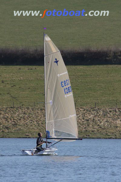 A gentle NW breeze for the Exmoor Beastie at Wimbleball photo copyright Mike Rice / www.fotoboat.com taken at Wimbleball Sailing Club and featuring the Phantom class