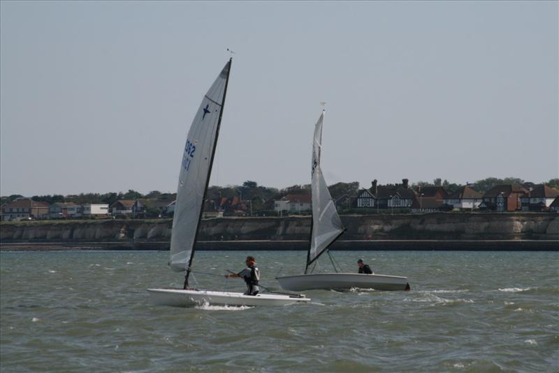 Phantoms at Minnis Bay photo copyright MJ Graham taken at Minnis Bay Sailing Club and featuring the Phantom class