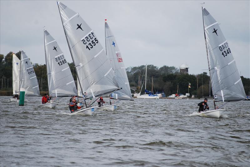 End-of-season Phantom bash at Hickling Broad photo copyright Paul Jarvis / JJ-Boats taken at Hickling Broad Sailing Club and featuring the Phantom class