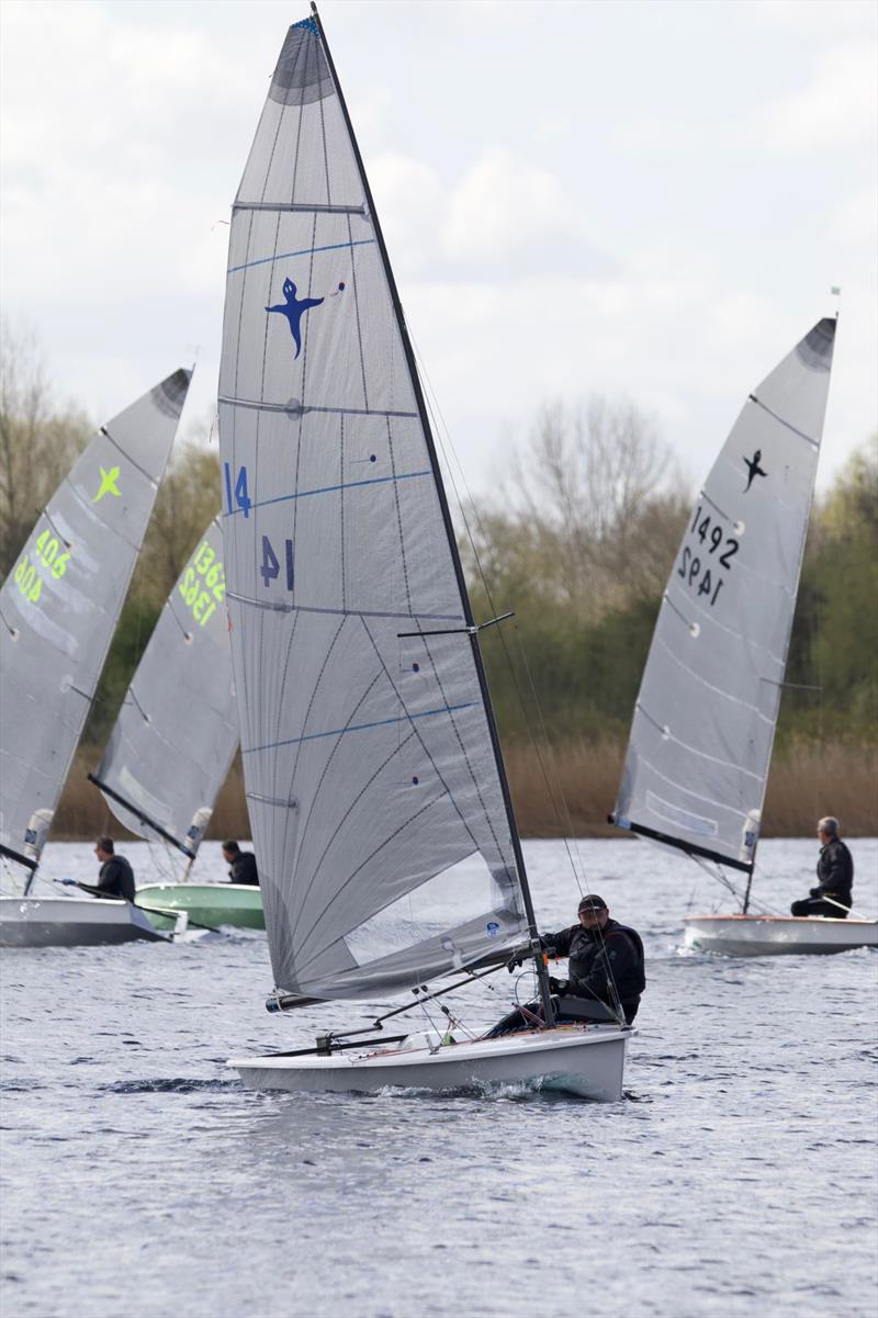 South West and Midlands Phantom Open at Bowmoor photo copyright Phil Hepworth taken at Bowmoor Sailing Club and featuring the Phantom class