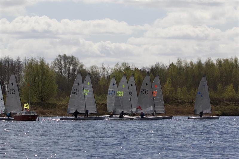 South West and Midlands Phantom Open at Bowmoor photo copyright Phil Hepworth taken at Bowmoor Sailing Club and featuring the Phantom class