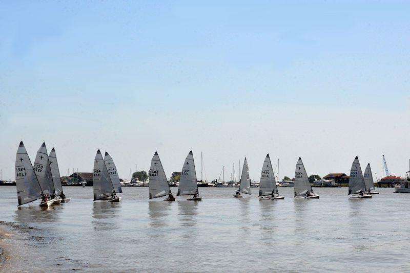 Phantom Eastern Series open meeting at Creeksea photo copyright Alan Shrimplin taken at Creeksea Sailing Club and featuring the Phantom class