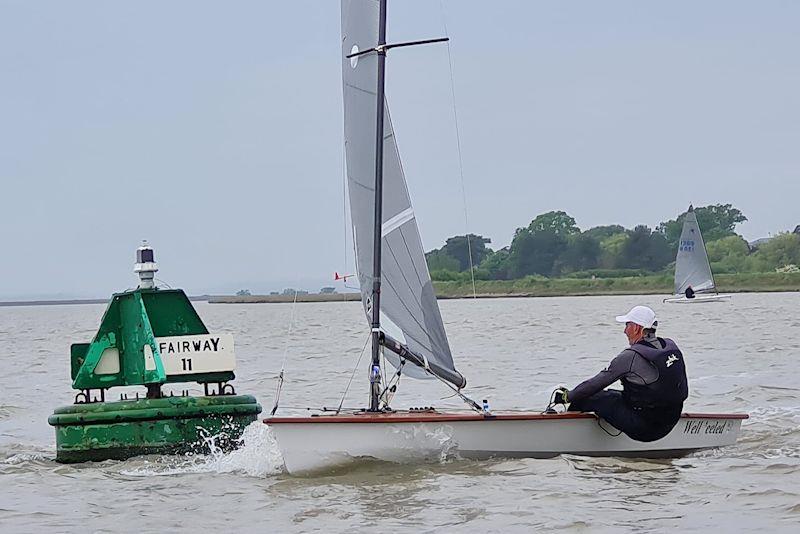 Phantom Eastern Series open meeting at Creeksea photo copyright David Chick taken at Creeksea Sailing Club and featuring the Phantom class