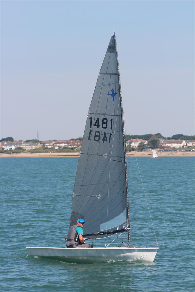 Martin Watts wins the Lee-on-the-Solent Sailing Club Phantom Open photo copyright Kevin Clark taken at Lee-on-the-Solent Sailing Club and featuring the Phantom class