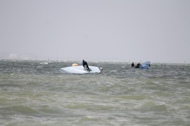 Phantom South Western Series at Lee-on-the-Solent photo copyright Jamie Robinson taken at Lee-on-the-Solent Sailing Club and featuring the Phantom class