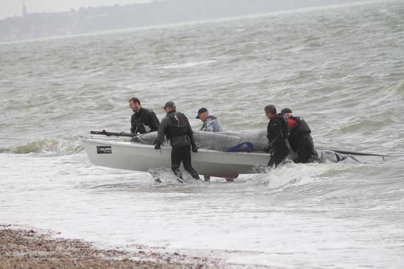 Phantom South Western Series at Lee-on-the-Solent photo copyright Jamie Robinson taken at Lee-on-the-Solent Sailing Club and featuring the Phantom class