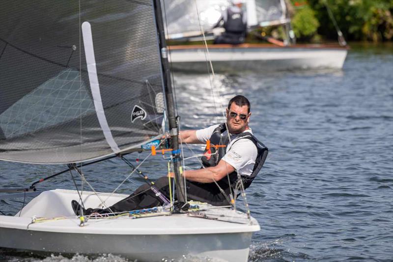 Bill Taylor wins the Phantom Eastern 2023 photo copyright Alan Shrimplin taken at Creeksea Sailing Club and featuring the Phantom class