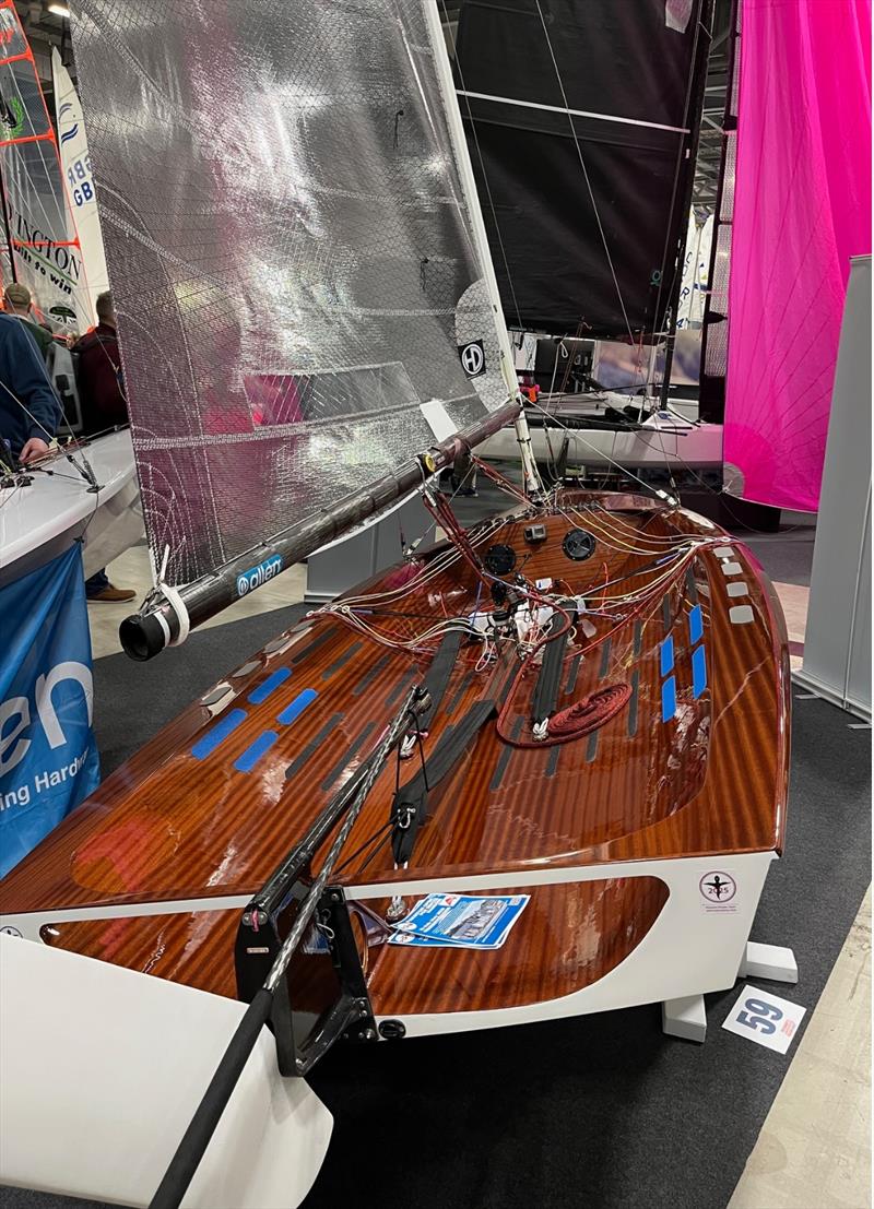 Phantom class stand at the RYA Dinghy & Watersports Show photo copyright Mike Webster & Andy Smith taken at RYA Dinghy Show and featuring the Phantom class