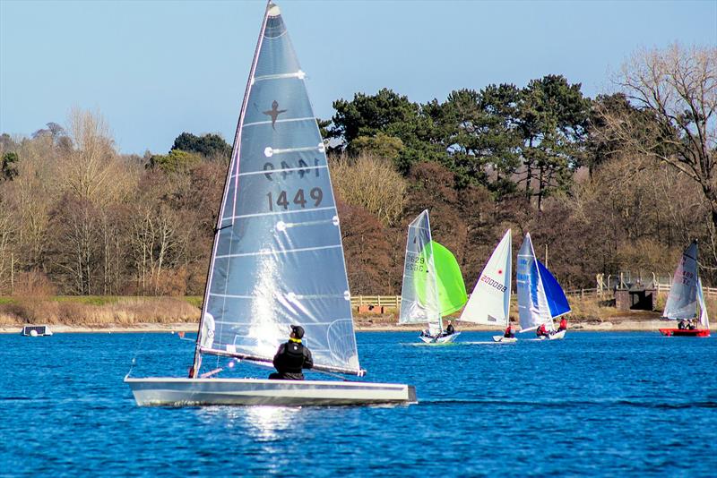 Shustoke Gauntlet 2025 photo copyright Paul Collins taken at Shustoke Sailing Club and featuring the Phantom class