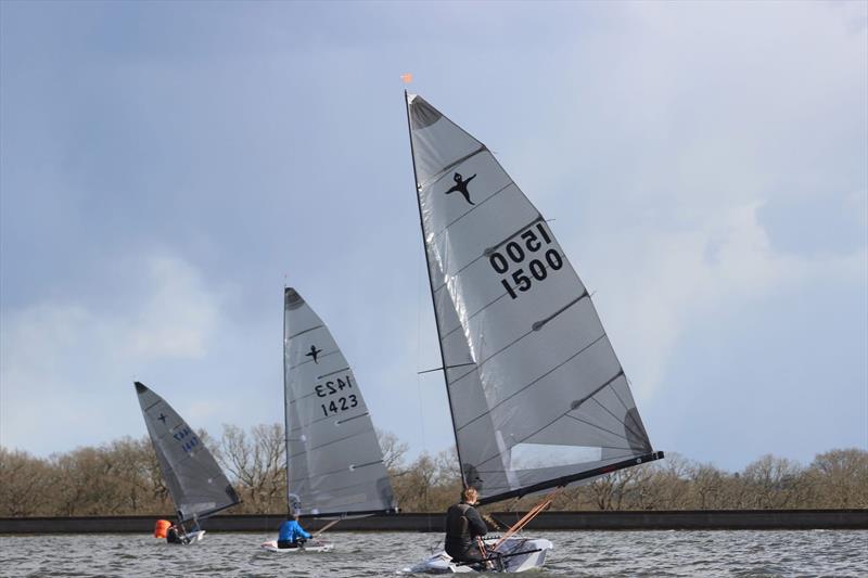 Paddy, Jez and Rich during the HD Sails Phantom South-East Series at Bough Beech photo copyright Sarah Seddon taken at Bough Beech Sailing Club and featuring the Phantom class