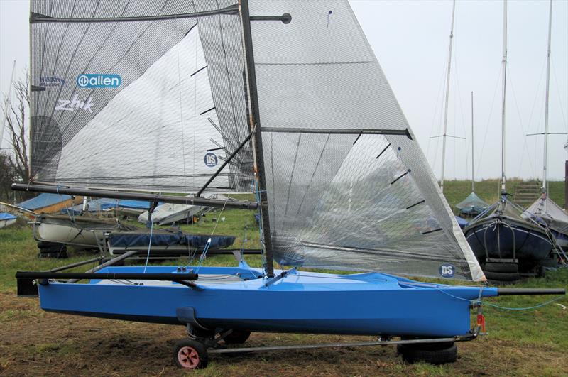 International 14 Rebuild: Rigged and ready to go! photo copyright Mark Jardine taken at Marconi Sailing Club and featuring the  class