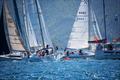 Busy at the start line - Waikawa New Year Regatta 2021 © Karmyn Ingram