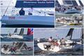 © All photos credit Stephen Cloutier except #4 Bill Shea and #6 Photoboat.com Clockwise from top left: Ken Read (right) with Sara Stone; Eric Irwin and Mary Martin's Alliance; Boudicca at Rhody Regatta, brothers Tristan Mouligne (left) & John Jay Mouligne aboard Samba, Bill Kneller's Vento Solare, Brooke Mastrorio's URSA under sail © All photos credit Stephen Cloutier except #4 Bill Shea and #6 Photoboat.com